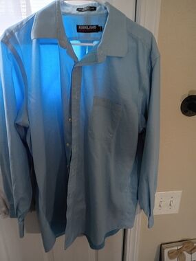 Kirkland Signature Light Blue Men's Dress Shirt